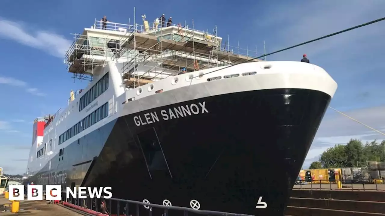 Scotland's 'green' ferry to begin service using diesel fuel