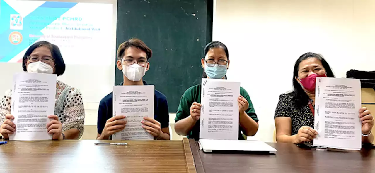 DOST awards grants to 2 students’ researches on malunggay, ‘lagnub’ - BusinessMirror