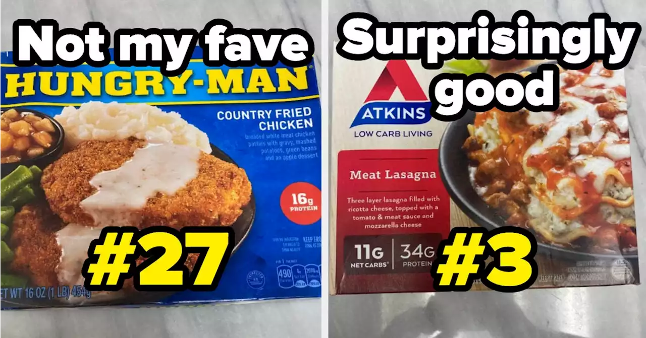 27 Frozen Dinners Ranked From 'No, Thank You' To 'I'd Like Some More, Please'