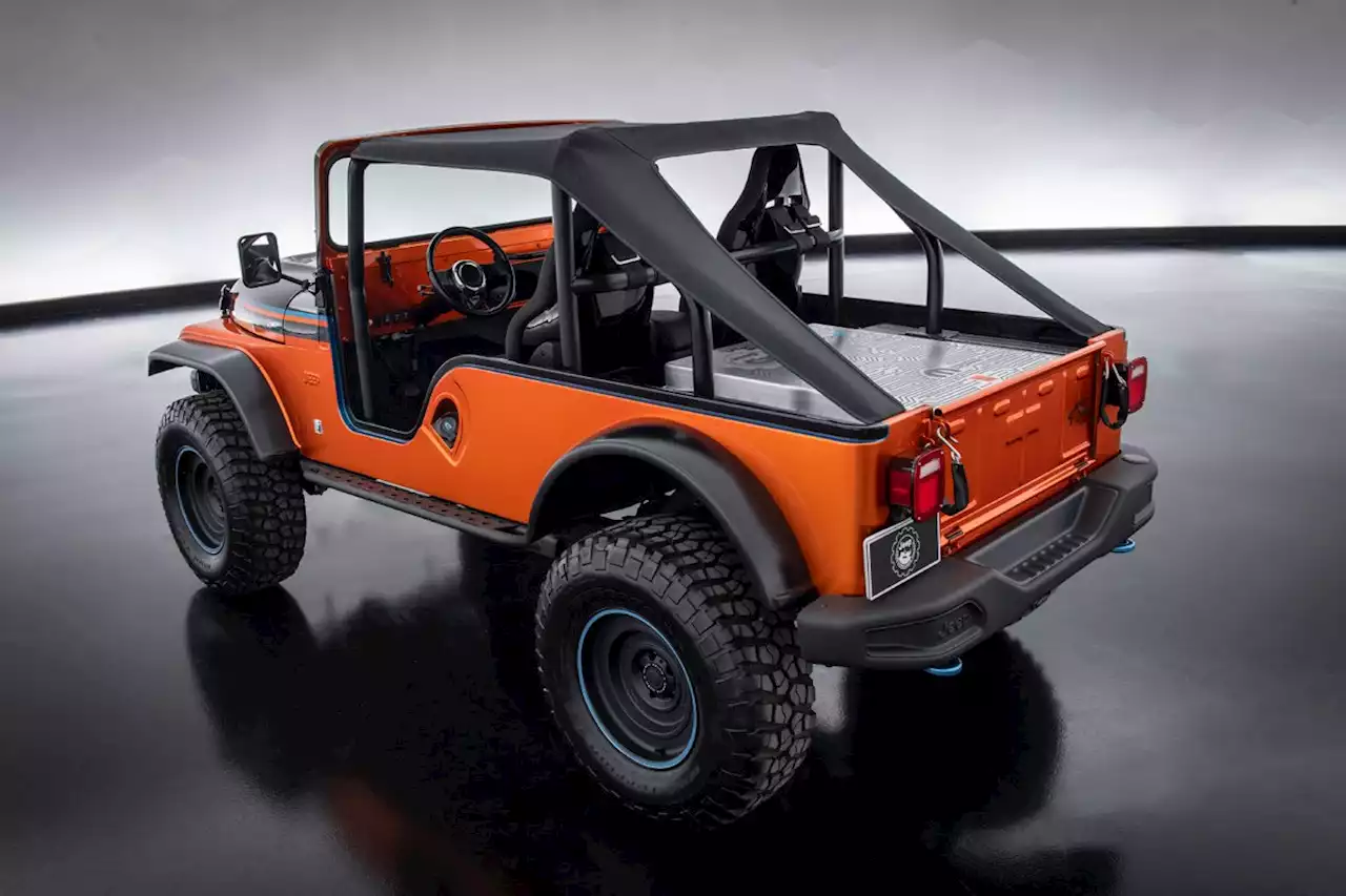 Jeep CJ Surge Concept: Do SEMA Customizers Dream of Electric Jeeps?