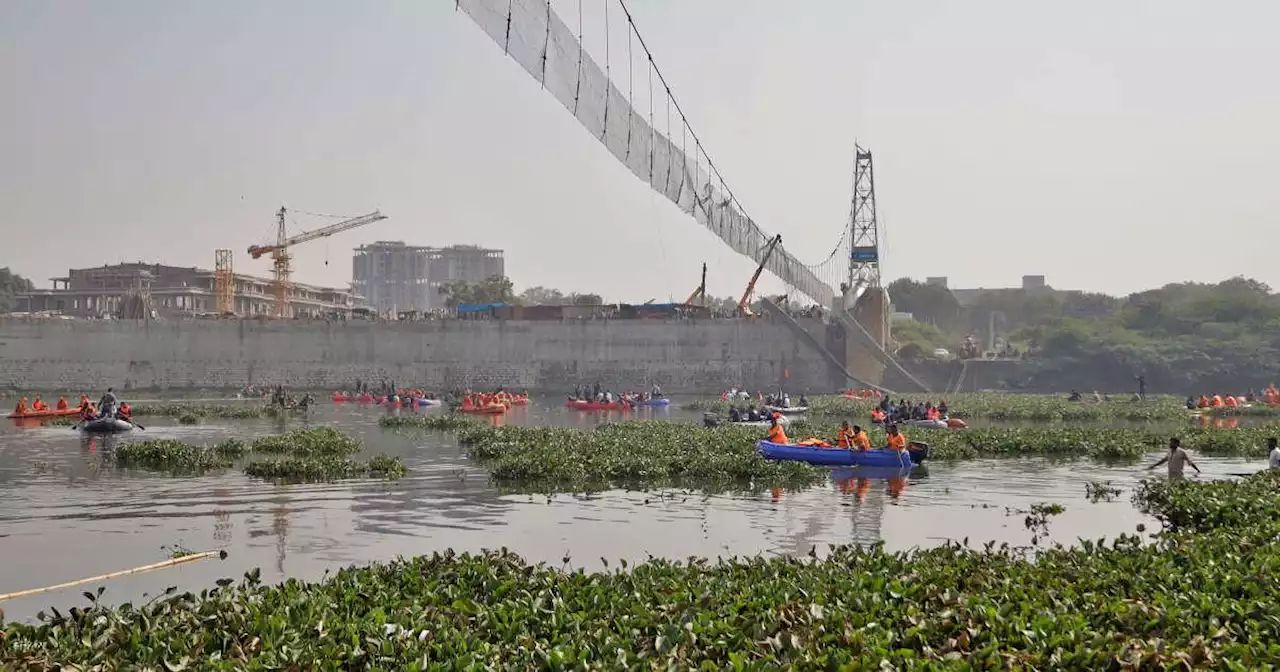 Drame. Émoi et colère en Inde après l’effondrement mortel d’un pont suspendu