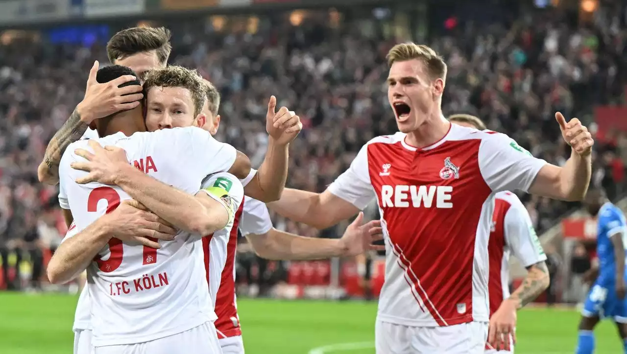 Fußball-Bundesliga: 1. FC Köln punktet gegen TSG Hoffenheim