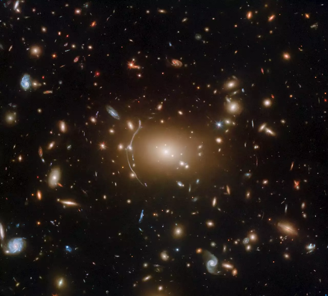 Spooky cobwebbed Hubble image helps investigate dark matter | Digital Trends