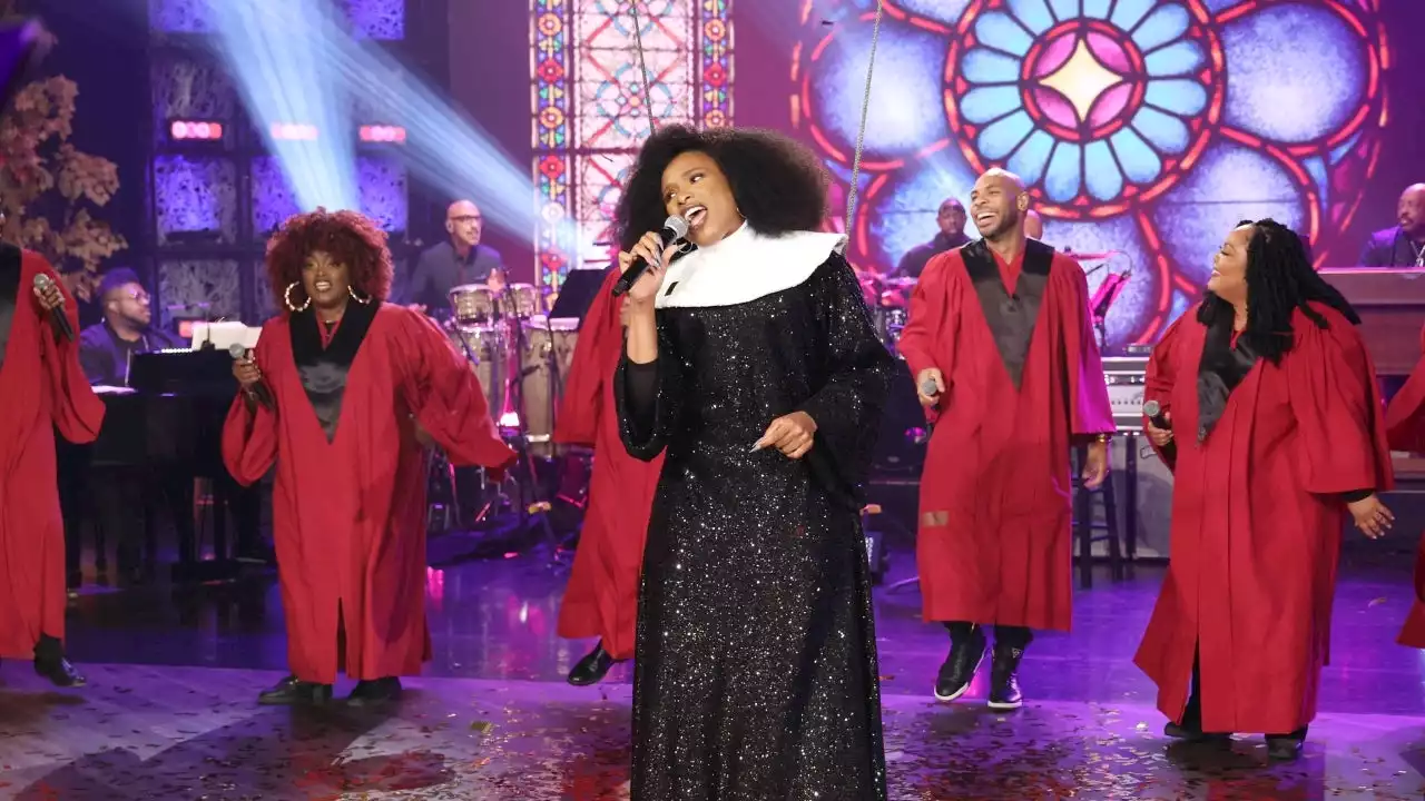 Jennifer Hudson Performs 'Sister Act' Medley for First Halloween Show