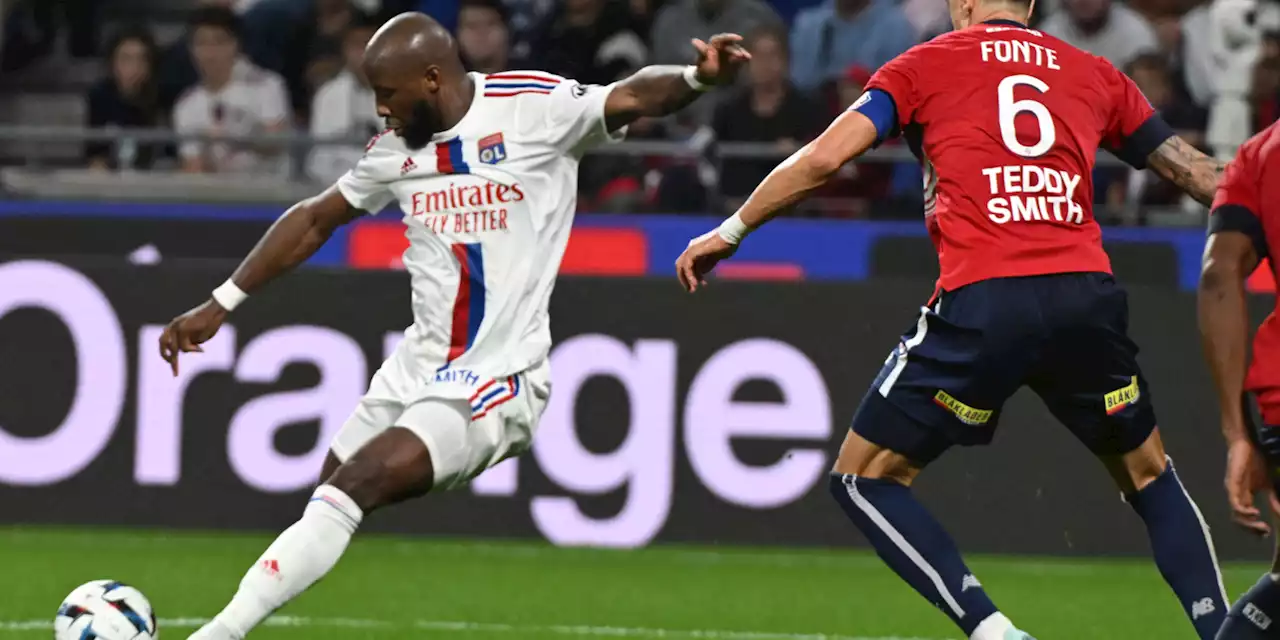 Ligue 1 : l'OL s'impose à domicile face à Lille (1-0) et poursuit sa remontée au classement