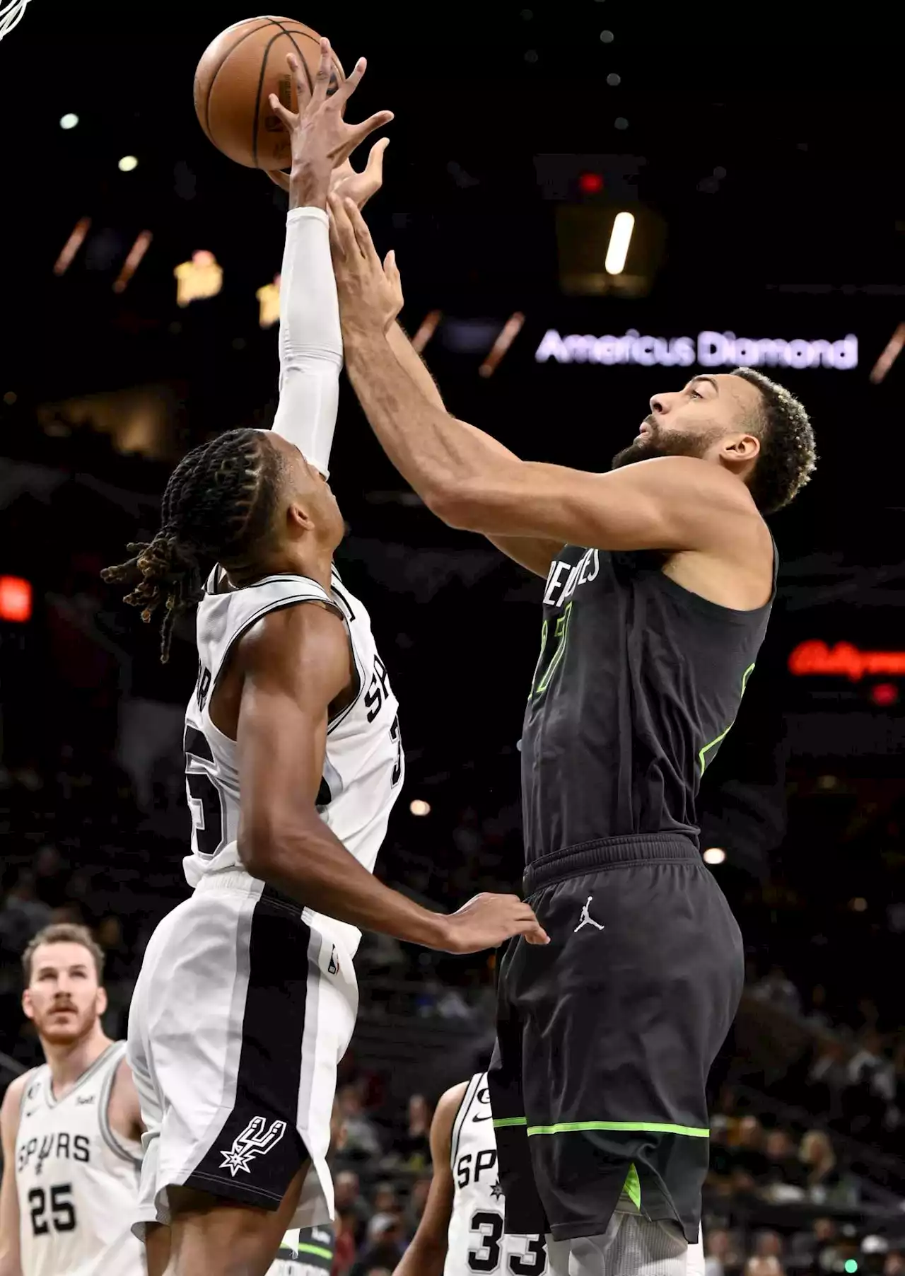 Romeo Langford impresses in first Spurs start