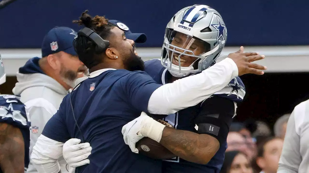 Cowboys' Micah Parsons somehow avoids Bears' Justin Fields for scoop and score