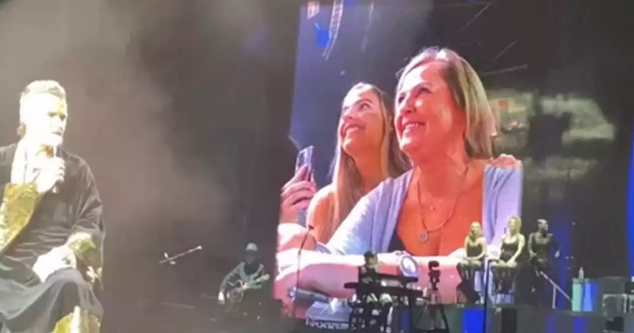 Glasgow family serenaded by Robbie Williams as mum gets 'Norma's the One' dedicated to her