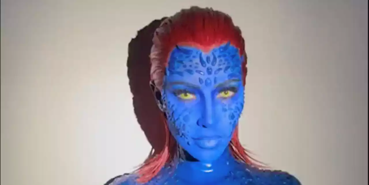 Kim Kardashian Mutates into X-Men's Mystique