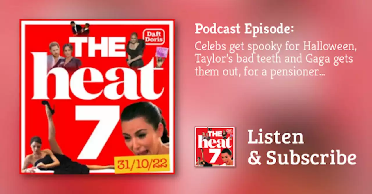 The Heat 7: Celebs get spooky for Halloween, Taylor’s bad teeth and Gaga gets them out, for a pensioner…