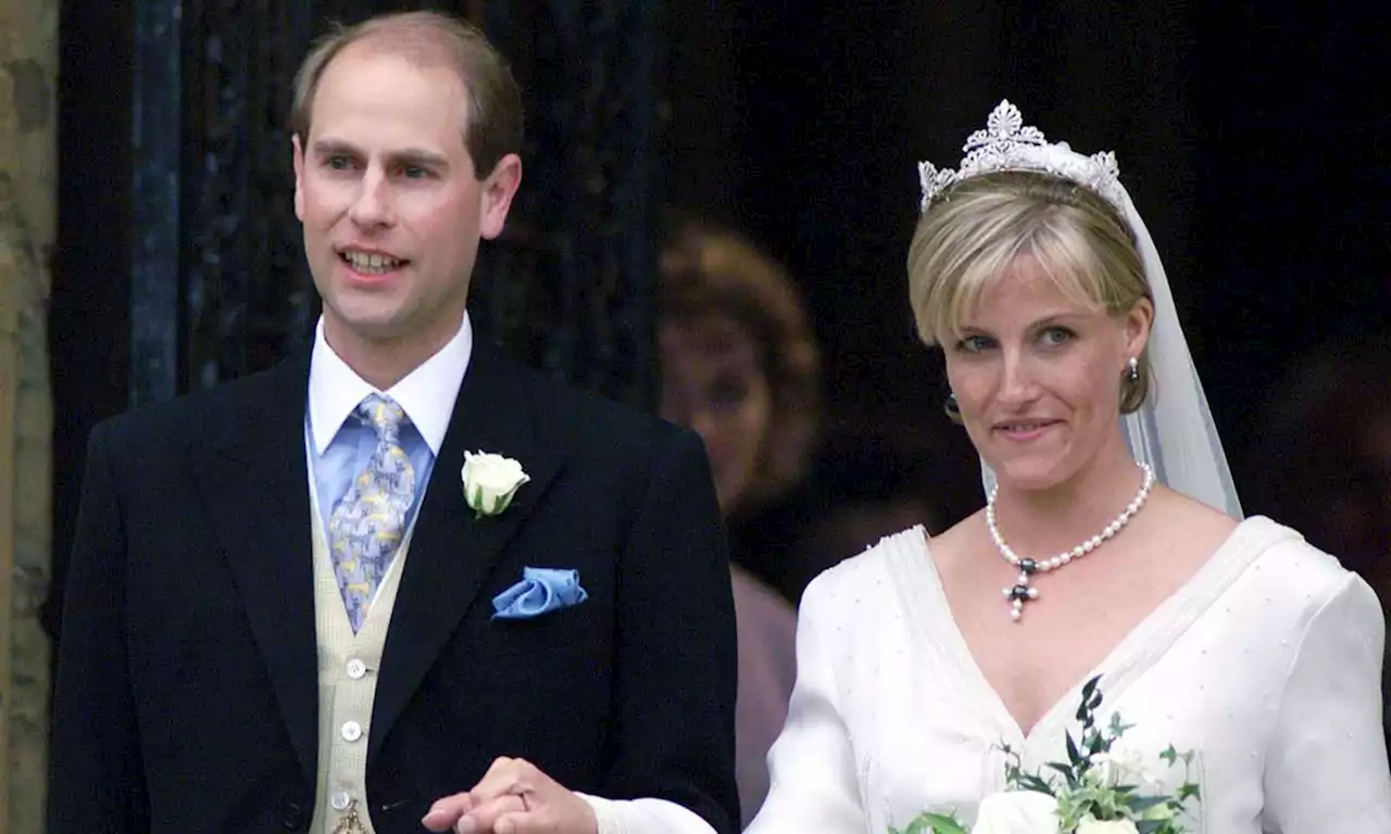 Countess Sophie's rarely-pictured second wedding dress is seriously dazzling in resurfaced photo