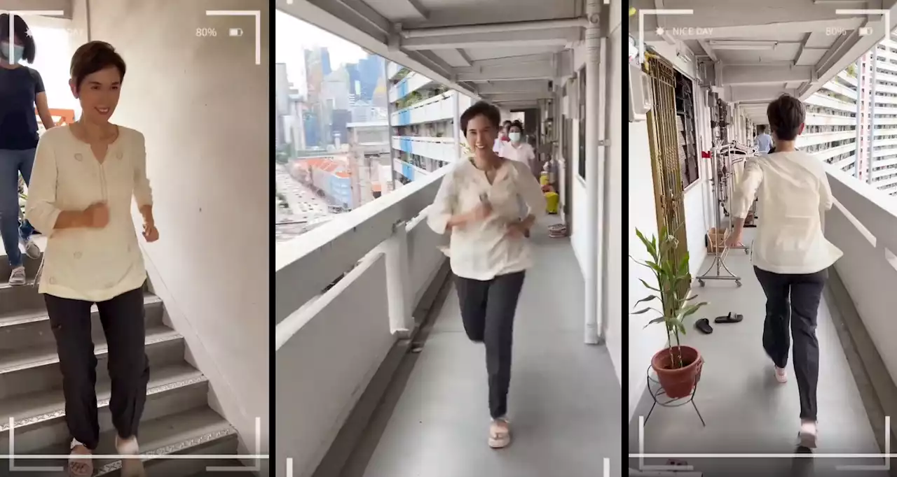 'Wow just run around a HDB block once in 5 years and get $1m a year' — Netizen says to Josephine Teo's house visit video -