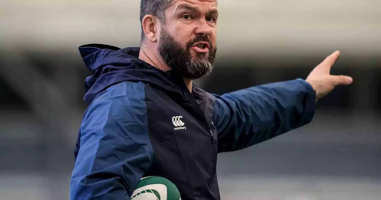 Ireland head coach Andy Farrell could have strong hand to deal from for Springboks clash