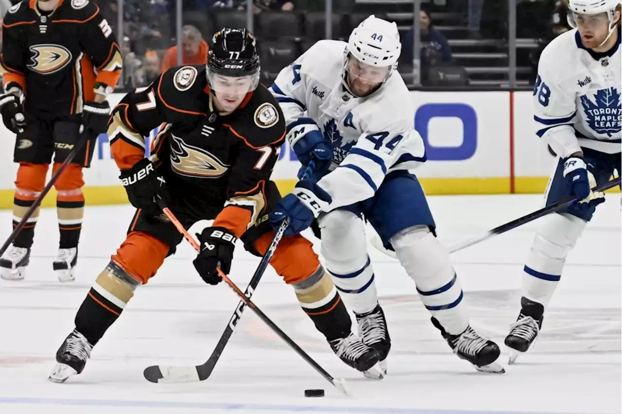 Ducks rallied from two-goal deficit to defeat Maple Leafs in overtime