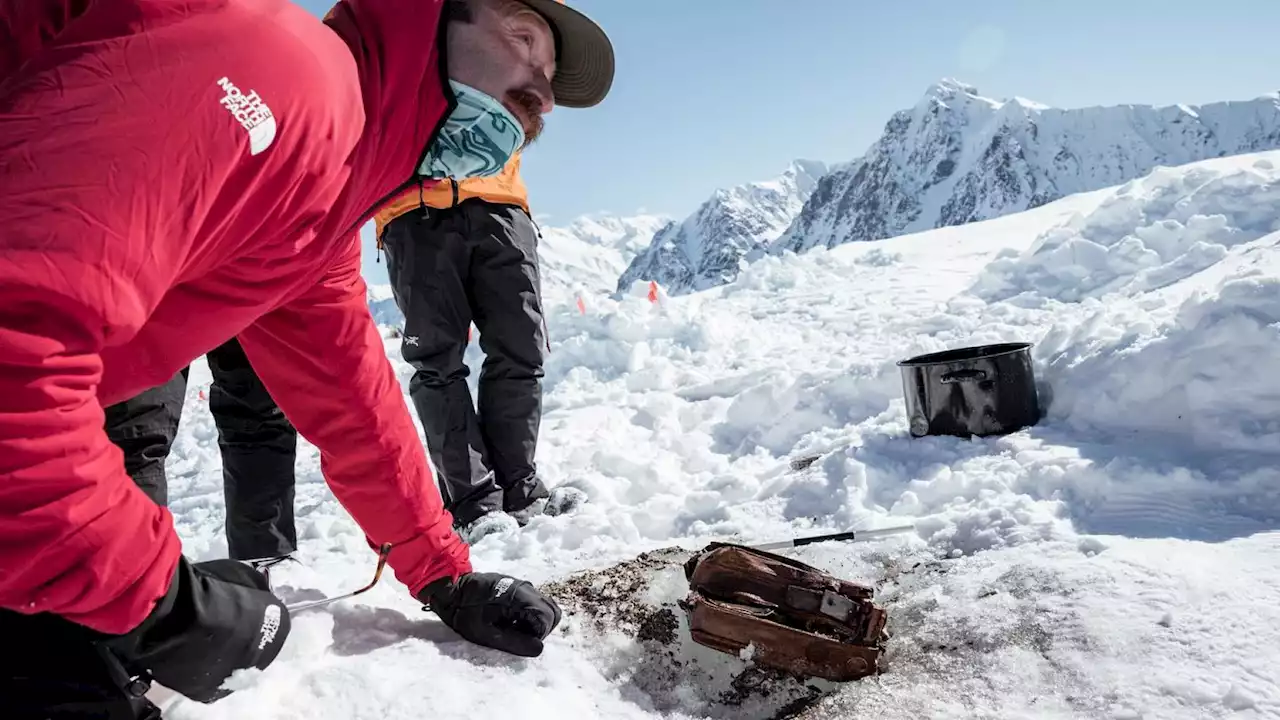 Les appareils photos d’un célèbre explorateur retrouvés dans un glacier, 85 ans plus tard