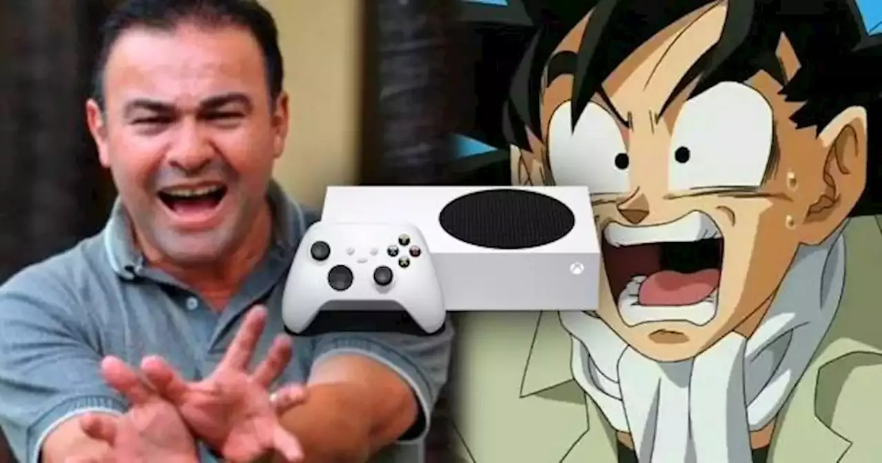 Sin saberlo, actor latino de Goku insultó al Xbox Series S; es un trolleo  de un