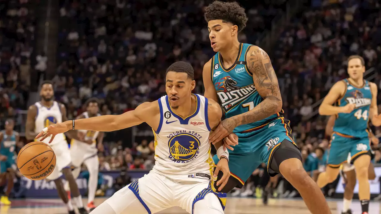 Warriors Observations: Jordan Poole's Big Game Wasted in Ugly Loss to Pistons