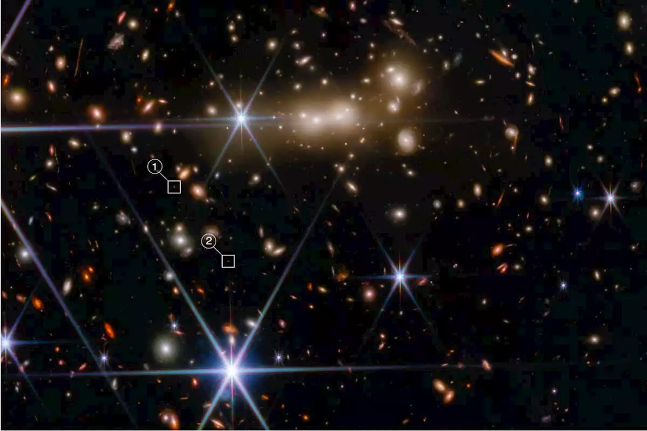 JWST finds ancient galaxy may actually be two galaxies merging