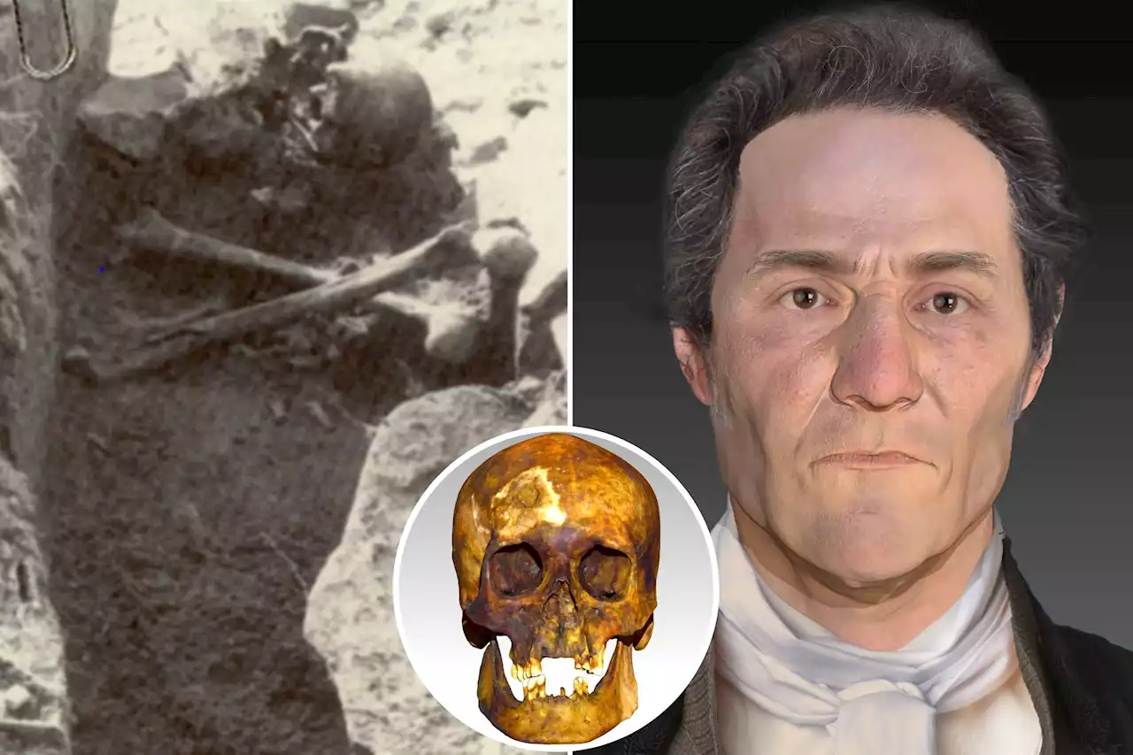 Skull of mutilated 'vampire' from 1800s reveals what he really looked like