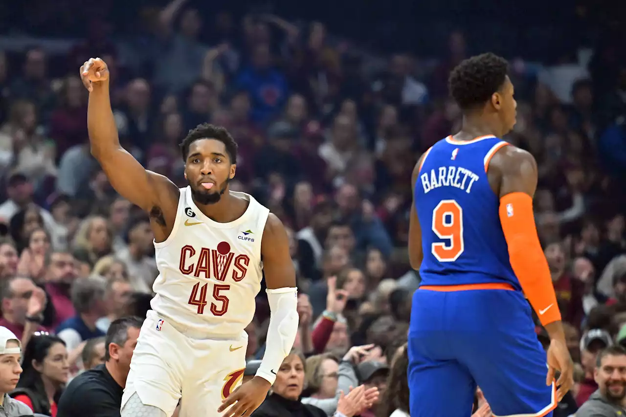 Donovan Mitchell delivers statement as Knicks lose to Cavaliers