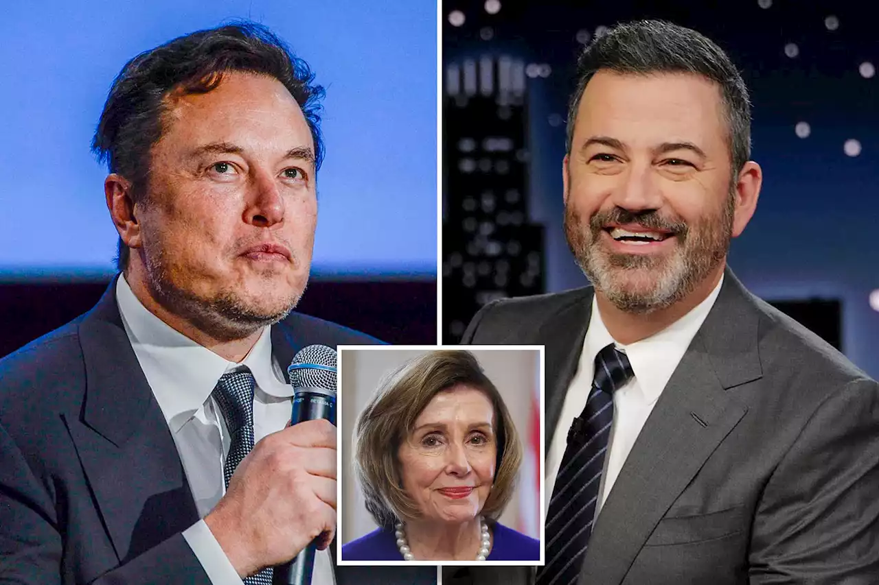 Jimmy Kimmel: Elon Musk is a ‘piece of s- -t’ for promoting Paul Pelosi conspiracies