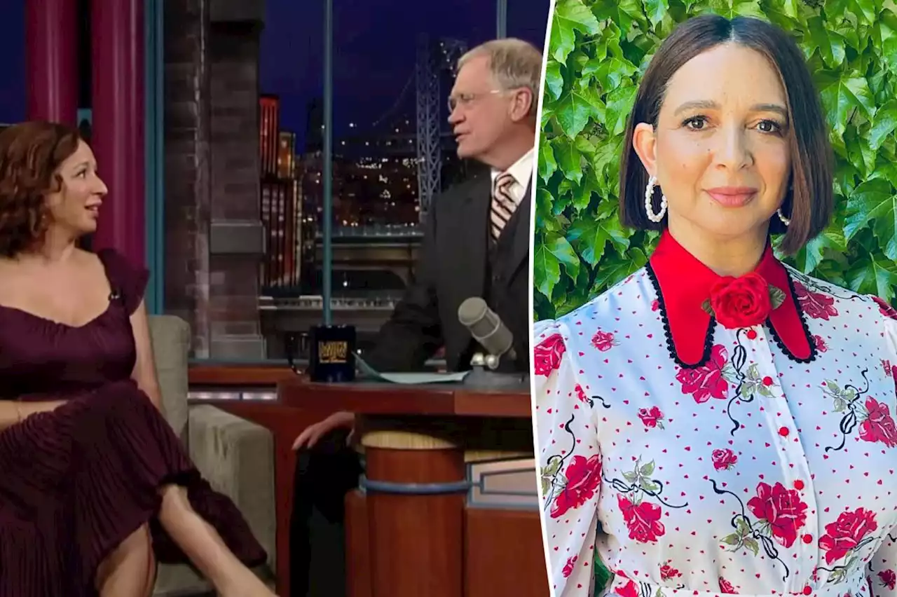 Maya Rudolph dubbed ‘fragile’ and ‘egotistical’ for Letterman humiliation story