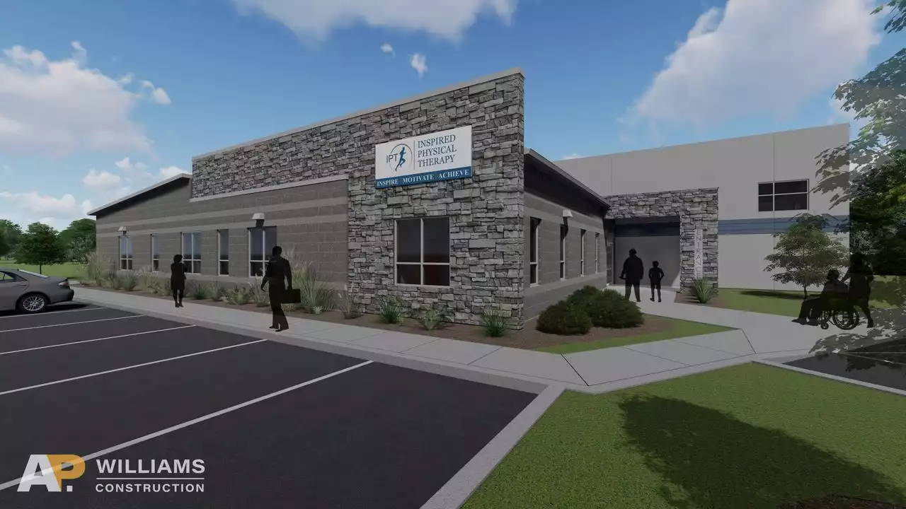 Construction begins on 10,800-square-foot physical therapy clinic