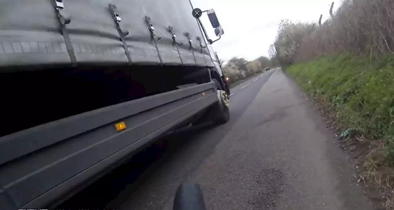 Near Miss of the Day 744 revisited: Cyclist “fuming” after lorry driver who nearly hit him head-on avoids prosecution