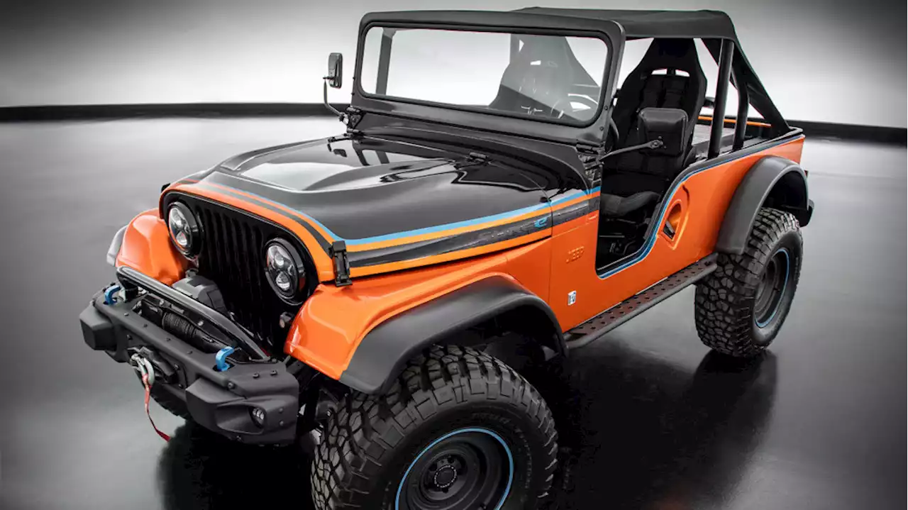 Electric Jeep CJ leads Jeep, Ram SEMA debuts