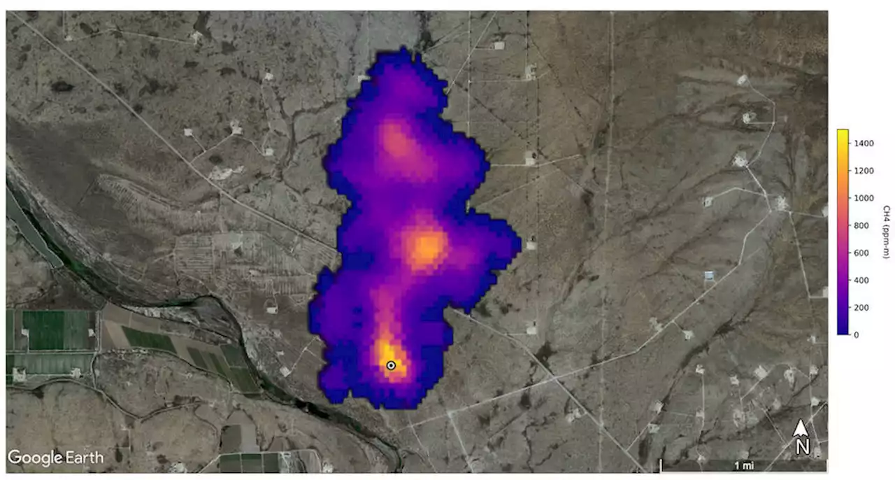 NASA maps 50 methane 'super-emitters' using ISS dust sensor