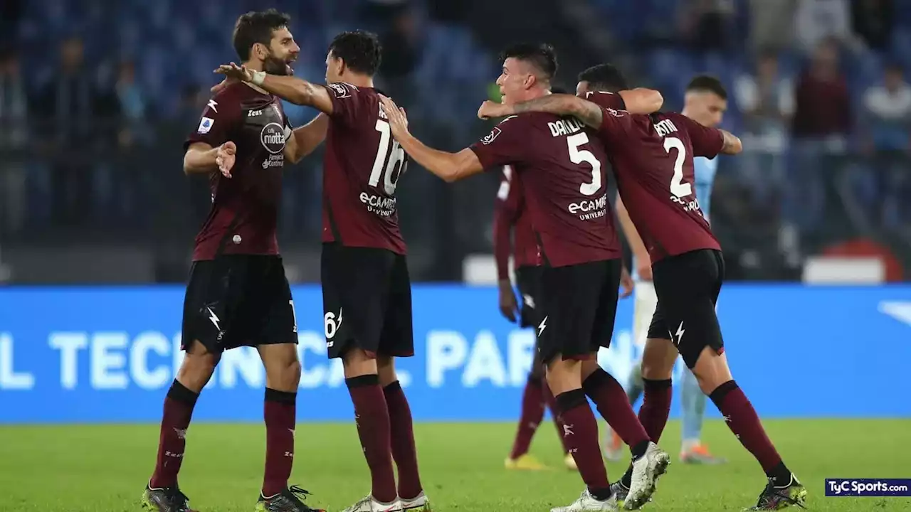 (VIDEO) Con gol de Fazio, Salernitana dio el golpe ante Lazio en la Serie A - TyC Sports