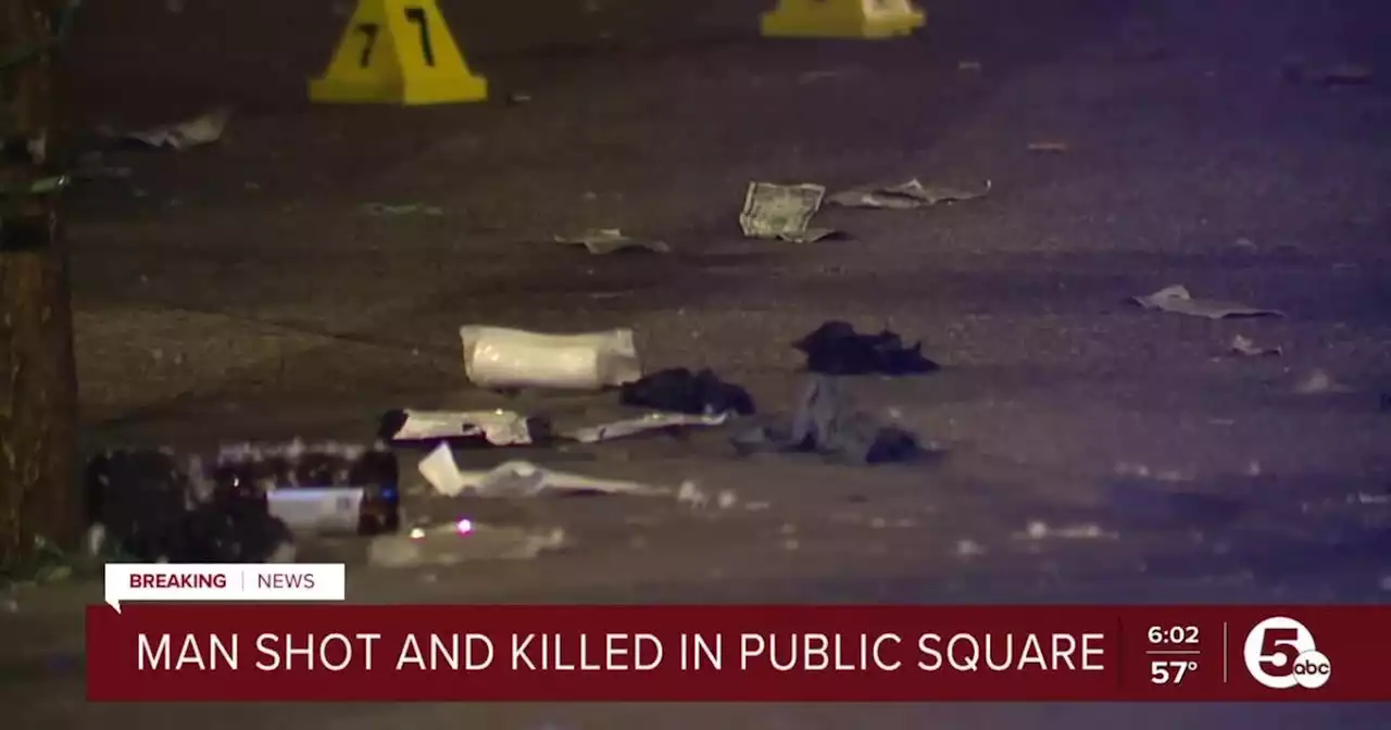 Man shot, killed in Public Square