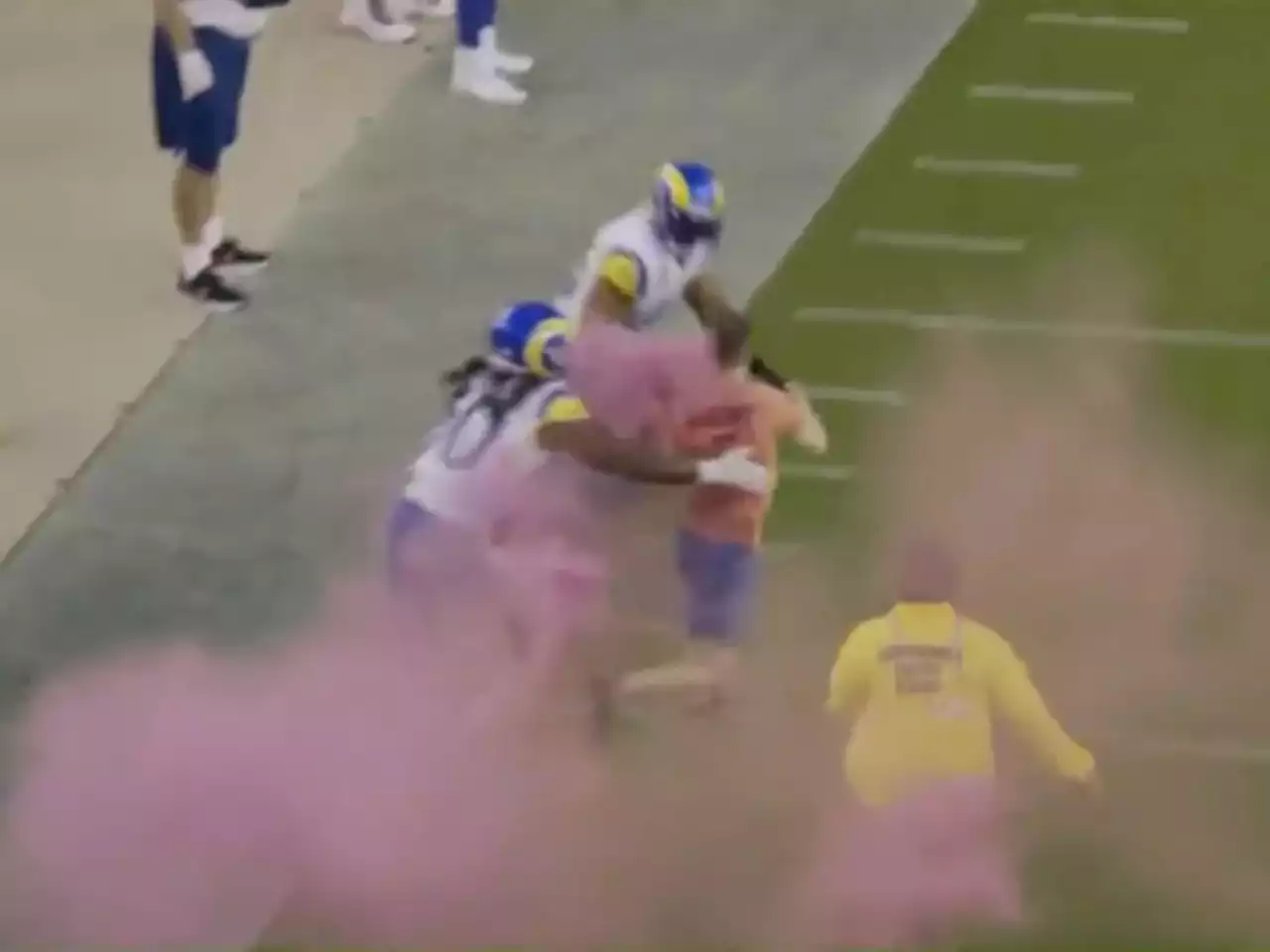 Streaker At NFL Game Never Stood A Chance [Videos]