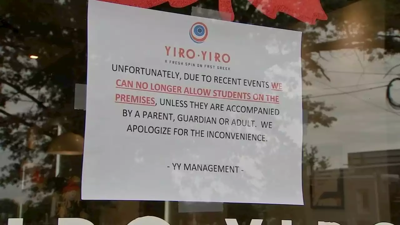 Businesses in Roxborough dealing with young people harassing employees and customers