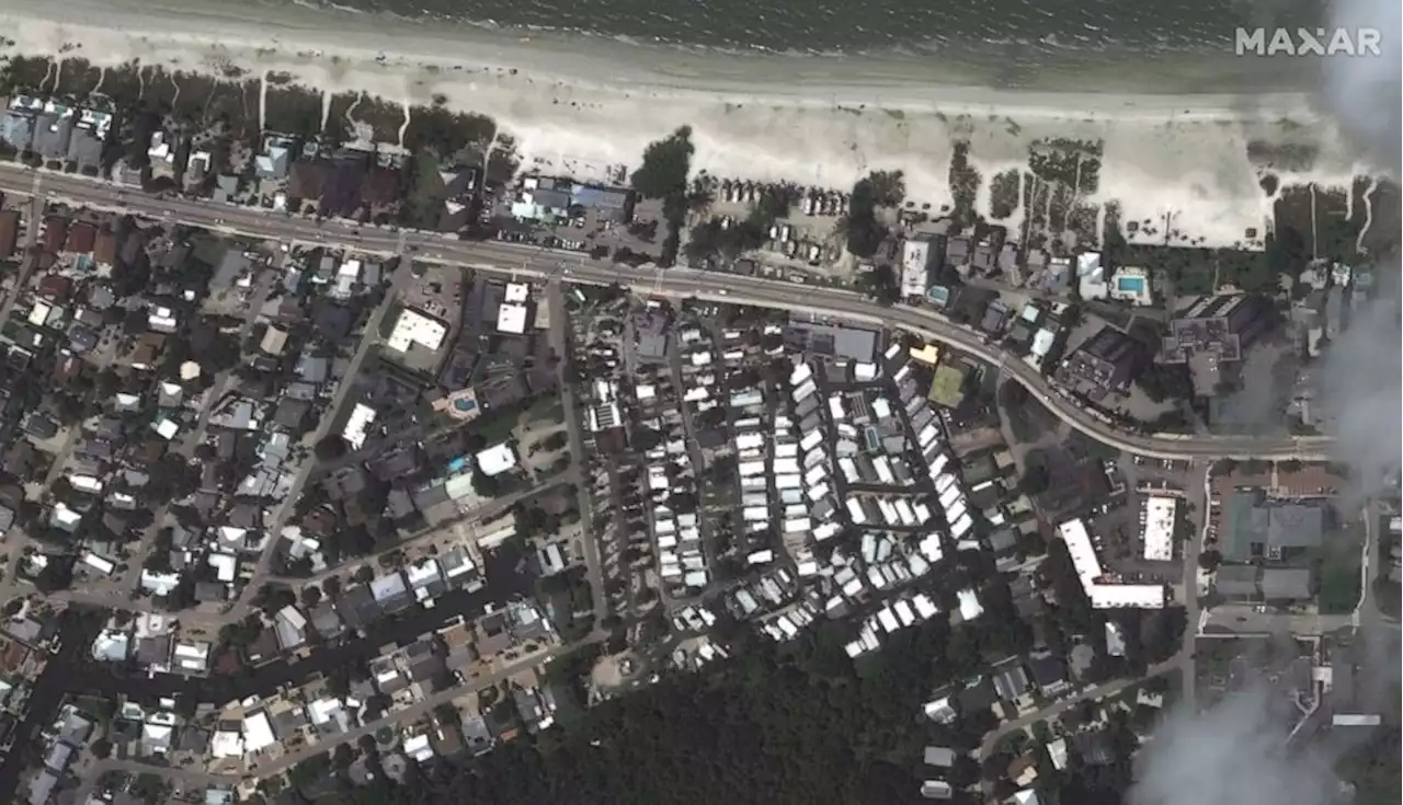 Hurricane Ian before and after images show destruction of Sanibel Island, Fort Myers Beach