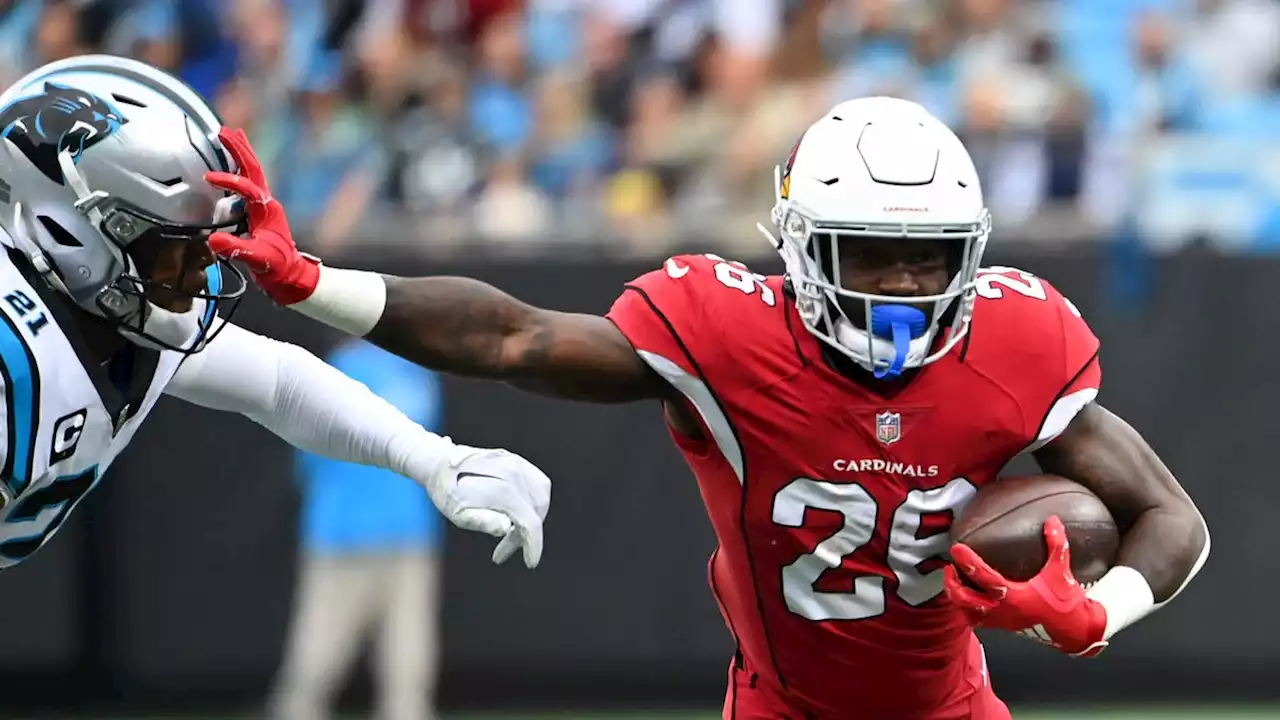 Running back Eno Benjamin relives soccer days with kickoffs for Arizona Cardinals