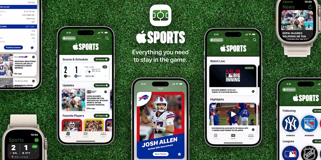 Concept imagines Apple Sports app as hub for TV+ content, news, more