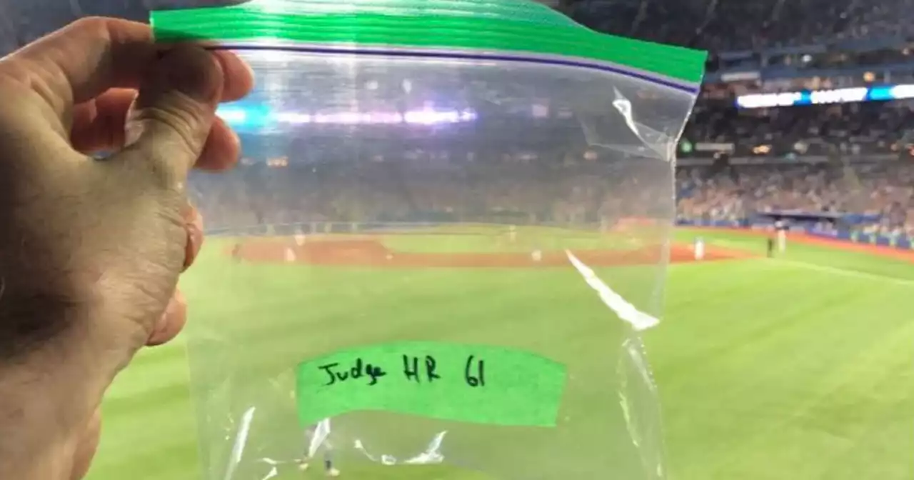 Someone is selling bags of air from the Aaron Judge record-tying game in Toronto