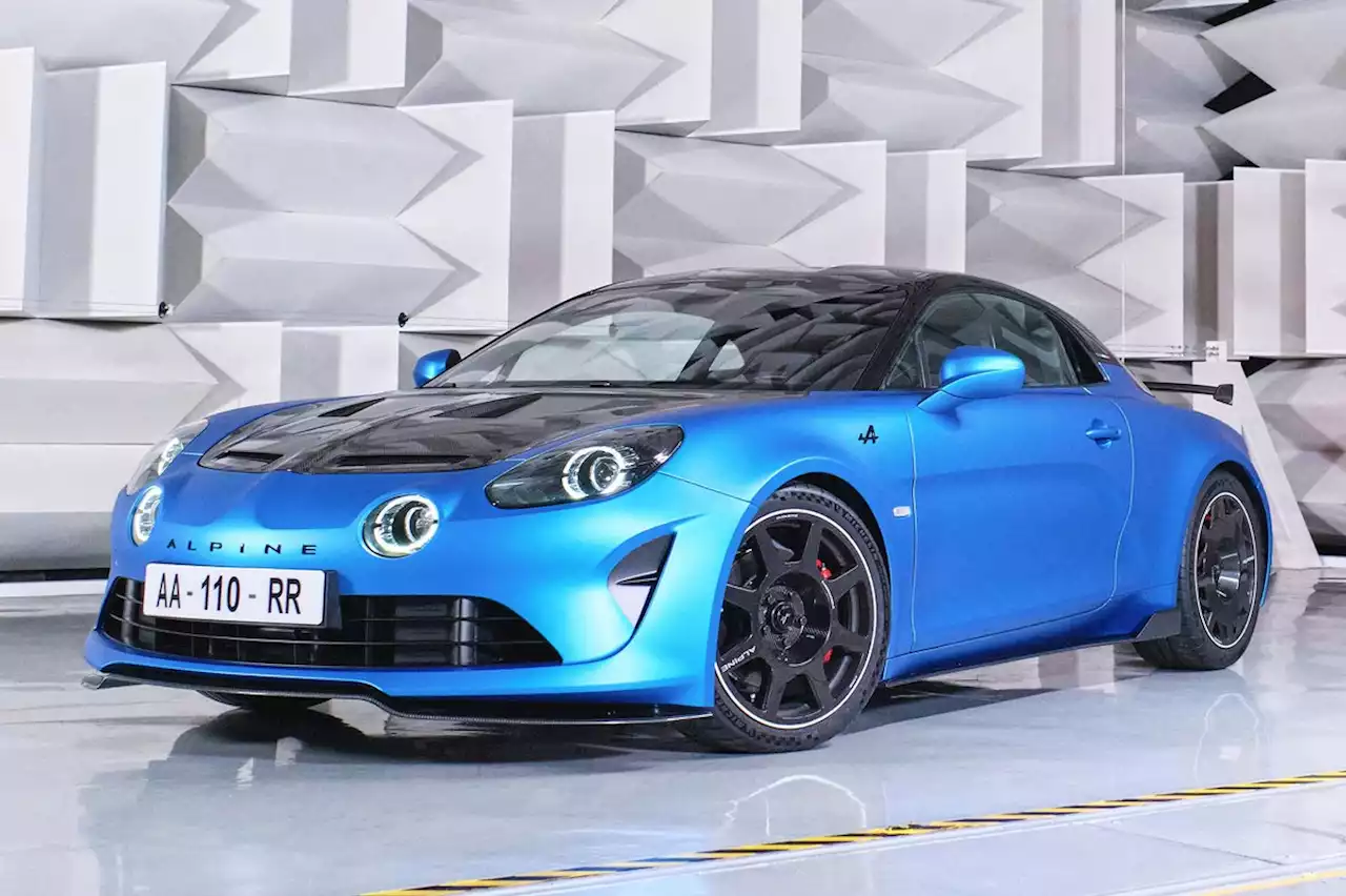 New Alpine A110 R revealed: now with added carbonfibre