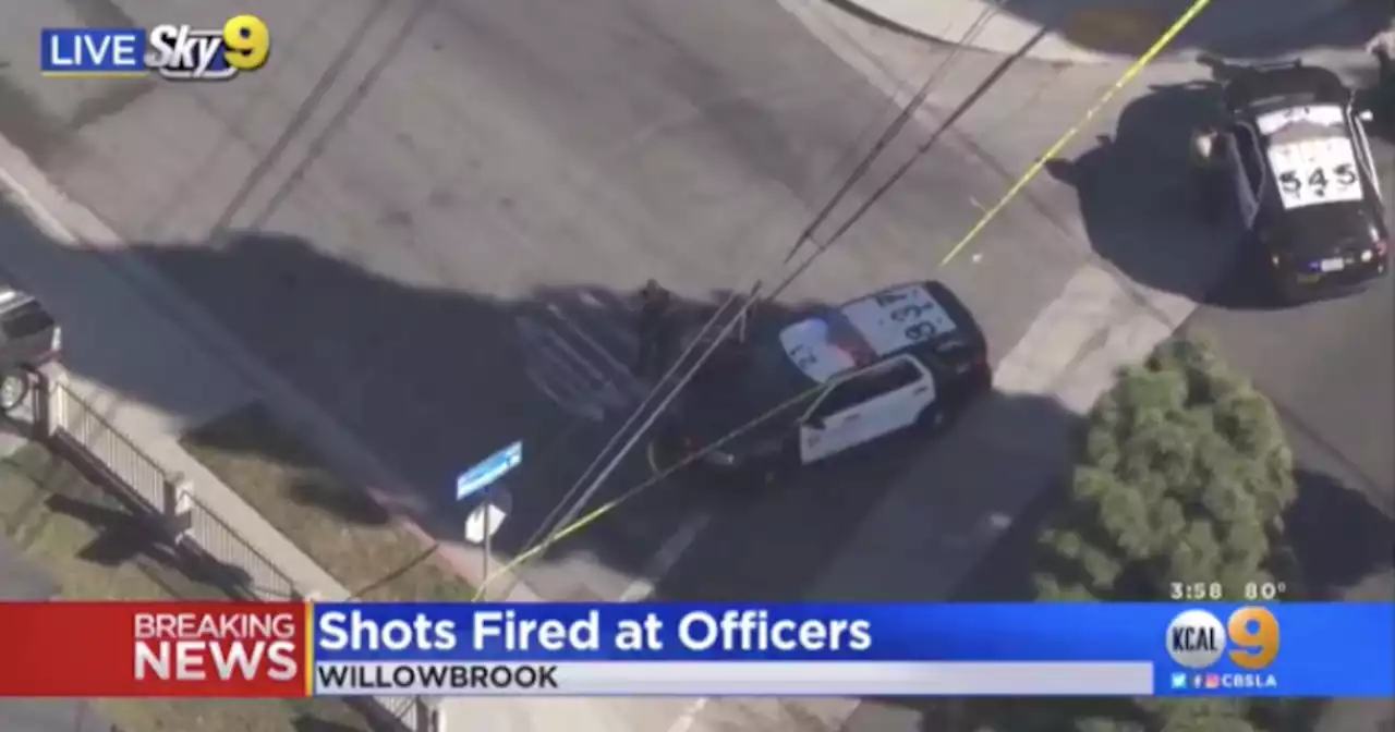 Shots reportedly fired at police officers in Willowbrook