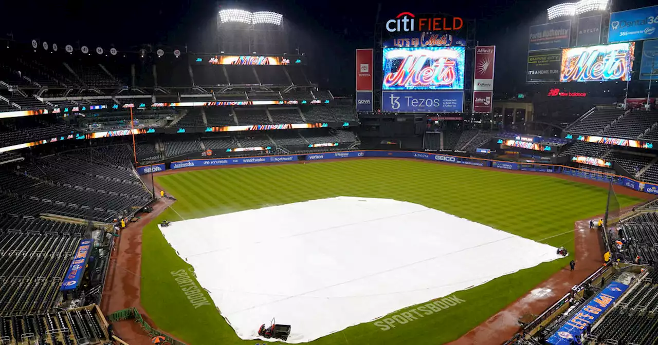 Mets-Nationals game rained out Monday, doubleheader Tuesday