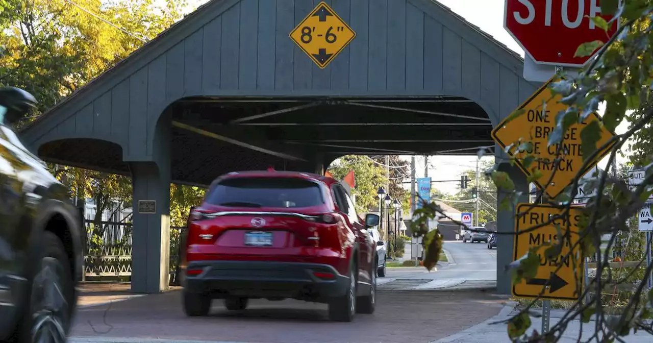 Long Grove bridge is once again struck by truck: ‘Drivers are ignoring or just not paying attention to the warning signs’