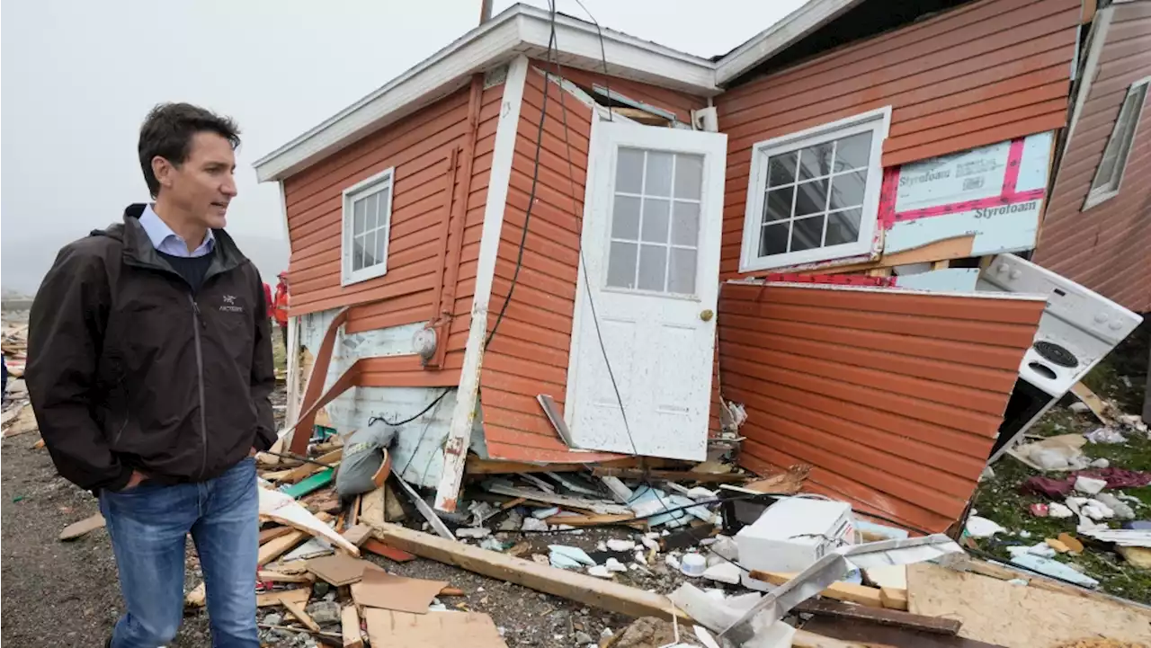 PM Trudeau announces $300M Fiona recovery fund to help cover uninsured damages