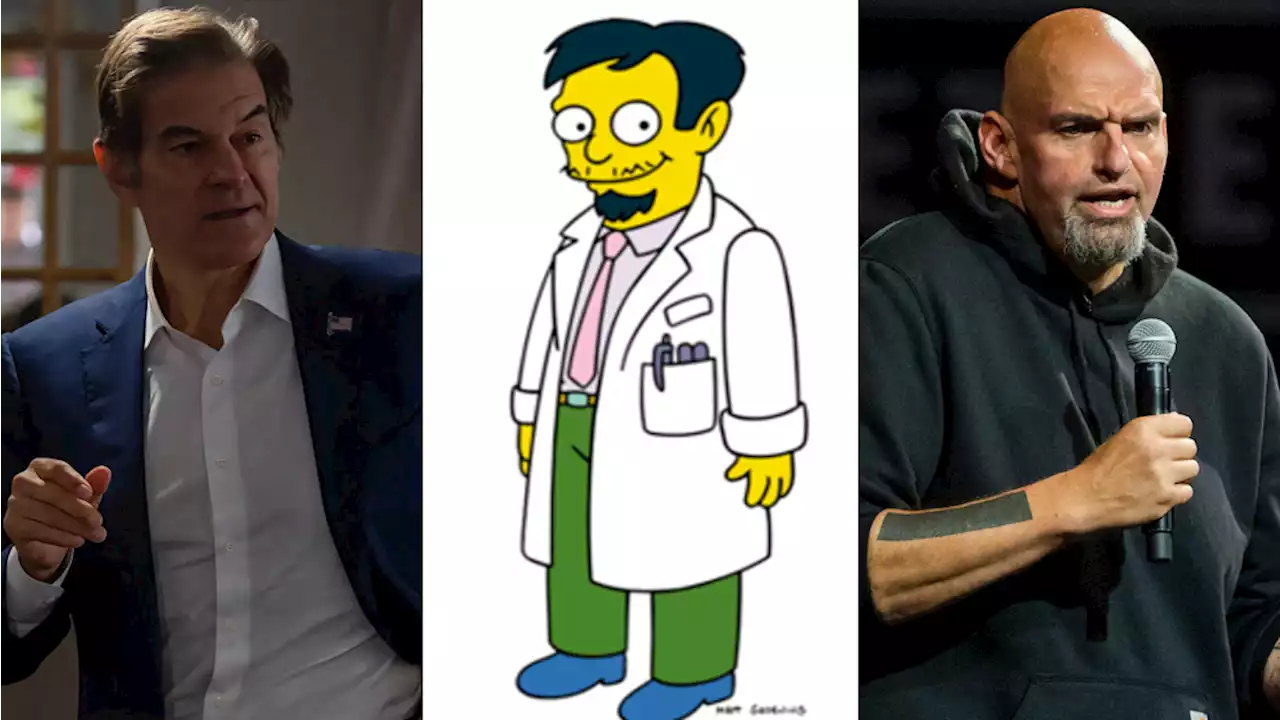 John Fetterman Mocks Dr. Oz With ‘Simpsons’ Parody; Disney Didn’t Authorize Character Usage