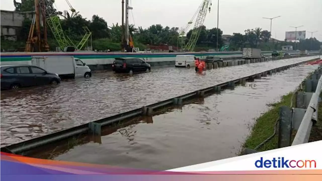 Tol Macet Karena Banjir Tarifnya Harus Gratis? Basuki Bilang Gini