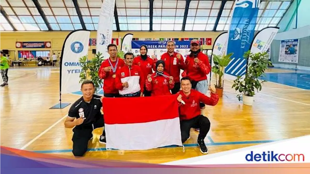 Para Tenis Meja RI Boyong 18 Medali dari Kejuaraan Internasional