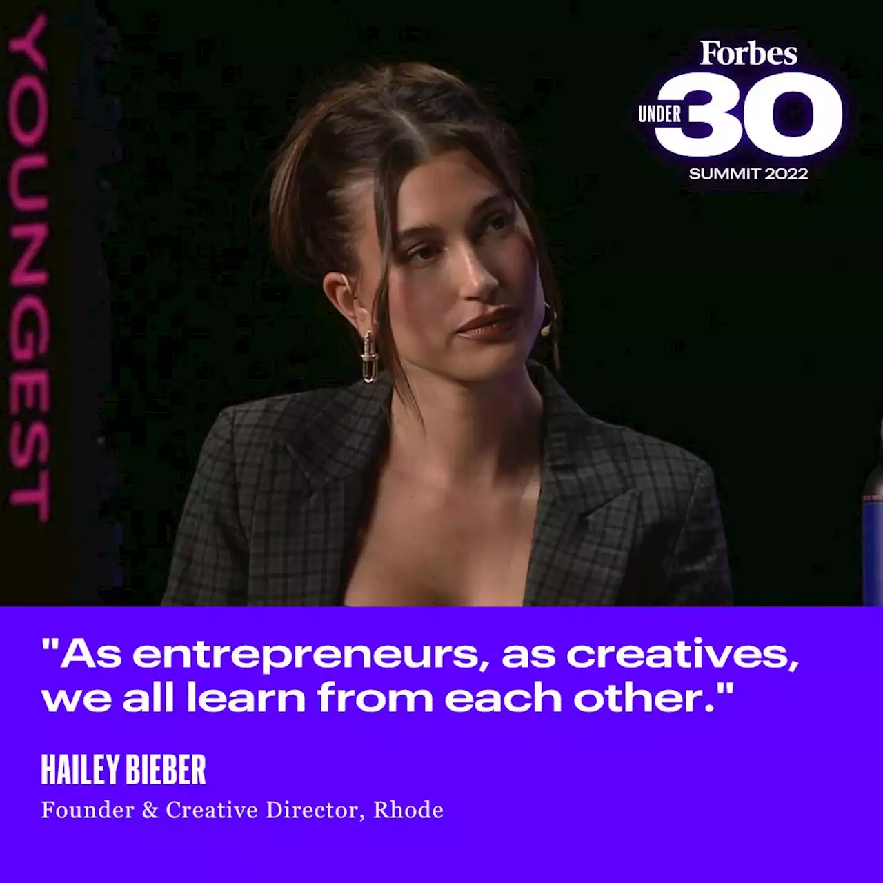 2022 Forbes Under 30 Summit: Founders Hailey Bieber, John Zimmer And Others Tout The Power Of Teams, Maintaining Mental Health And The Creator Economy On Day 2