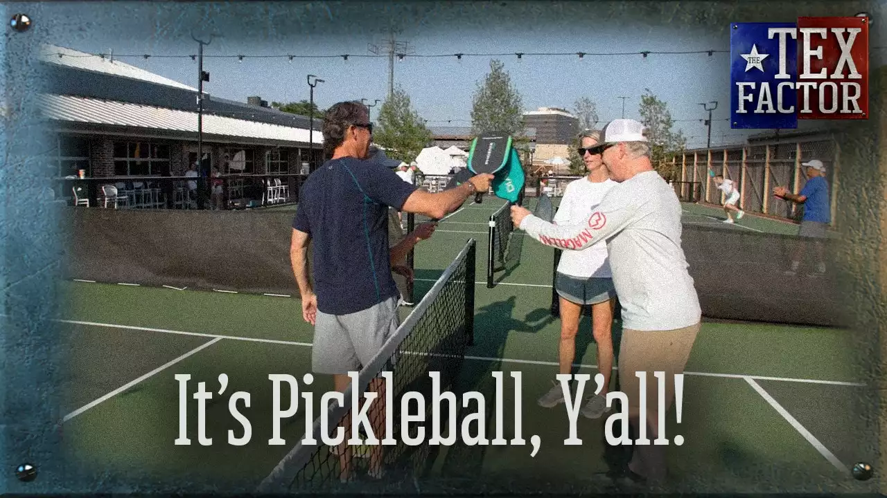 The Tex Factor: Hey y'all! It's pickleball