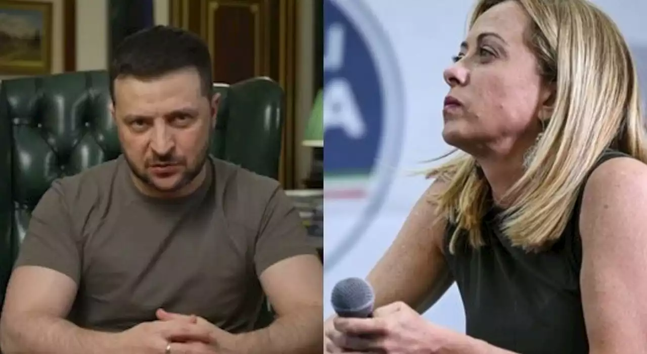 Giorgia Meloni, telefonata con Volodymyr Zelensky: «Referendum non hanno alcun valore giuridico»