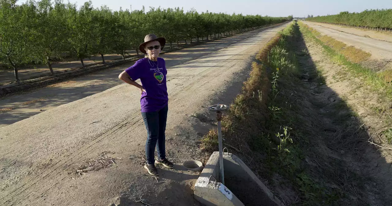 'We need water, water, water'; Central Valley farm wells drying up in drought